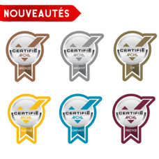 Autocollants Prix distinction Certifié APCHQ